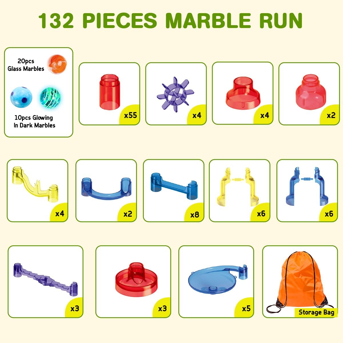 Meland Marble Run Adventure Set